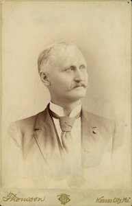 Lamdin E. Irwin, Premier Lieutenant et Adjudant, 14e Cavalerie du Missouri (Union)